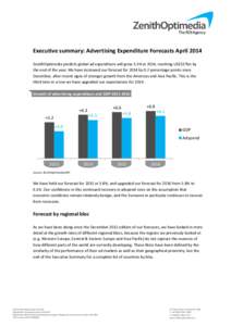Microsoft Word - Adspend forecasts April 2014 executive summary.docx