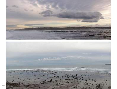 106  The May 2010 low delivers a gale to the NSW South Coast, sends its warnings northwards then moves up the coast Three layers of cloud are visible in the pictures opposite, including ripples of altocumulus undulatus 