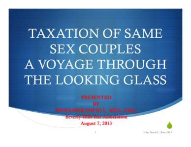 Microsoft PowerPointTaxation of same sex couples Website.pptx