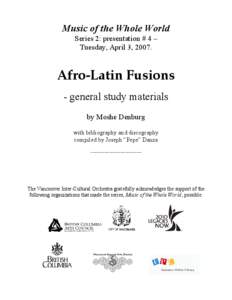 Microsoft Word - Afro-Latin Fusions - study guide.doc