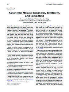 560  CUTANEOUS MYIASIS IN CANADA