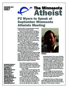 SEPTEMBER 2013 VOLUME 23 NUMBER 8 The Minnesota