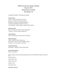 Microsoft Word - VMTA Concerto Competition Results 2016.docx