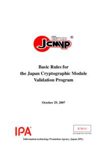 Evaluation / Science / Cryptographic Module Validation Program / Cryptographic Module Testing Laboratory / Validation / Cryptography / Verification and validation / Cryptographic hash function / FIPS 140-3 / Cryptography standards / Computer security / FIPS 140-2