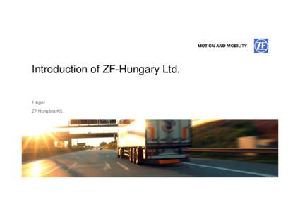 Friedrichshafen / ZF Electronics / Dual clutch transmission / Mechanical engineering / ZF Friedrichshafen / Transport / Technology