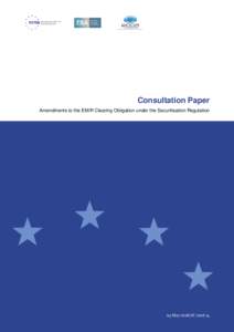 Consultation Paper Amendments to the EMIR Clearing Obligation under the Securitisation Regulation 04 May 2018|JC  Date: 04 May 2018