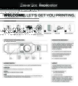 Welcome. Let’s get you printing. Accessory Checklist 1  1