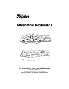 NIOSH report on Alternative keyboards