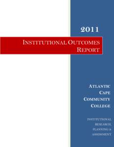 Institutional Outcomes Report