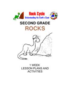 SECOND GRADE  ROCKS 1 WEEK LESSON PLANS AND