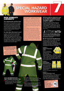 HIGH VISIBILITY GARMENTS The requirements and the facts