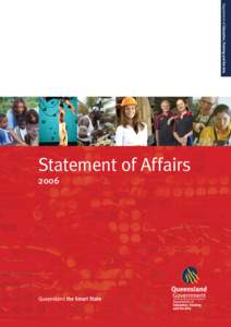 Statement of Affairs 2006 Introduction..................................................................................................................... 3 Structure of the Department of Education, Training and the Ar