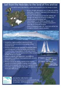 Baleen whales / Fauna of Ireland / Minke whale / Isle of Mull / Surtsey / Killer whale / Hebrides / Blue whale / Iceland / Megafauna / Zoology / Biology