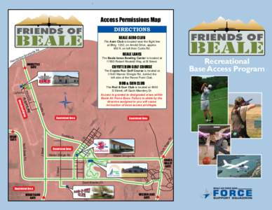 Access Permissions Map DIRECTIONS FRIENDS OF  beale