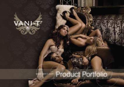 Portfolio  www.vani-t.com Product Portfolio