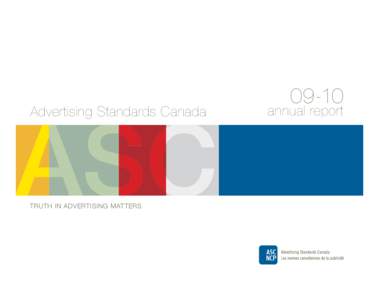 Advertising Standards Canada / Advertising to children / Direct-to-consumer advertising / Alcohol advertising / Television advertisement / False advertising / Direct marketing / National Advertising Review Council / Advertising Standards Council of India / Advertising / Marketing / Business