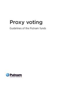 Final_2014 Proxy Voting Guidelines