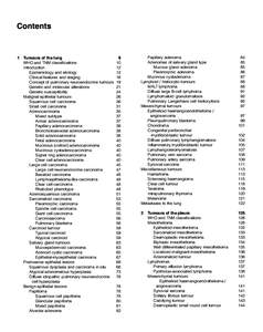 Contents  1 Tumours of the lung WHO and TNM classifications Introduction Epidemiology and etiology