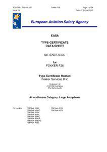 TCDS No.: EASA.A.037 Issue: 04
