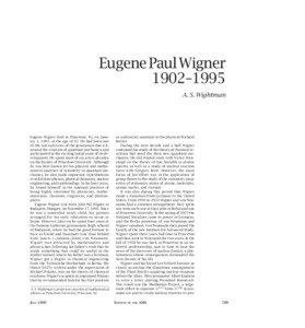 wigner.qxp[removed]:06 AM Page 769  Eugene Paul Wigner