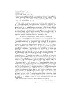 BULLETIN (New Series) OF THE AMERICAN MATHEMATICAL SOCIETY Volume 43, Number 1, Pages 115–121