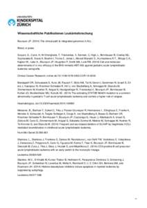 Microsoft Word - Publikationsliste_Leukämie.doc