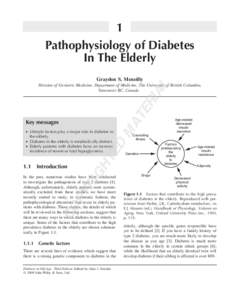 1 Pathophysiology of Diabetes In The Elderly AL