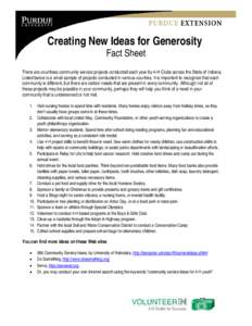 Microsoft Word - Creating New Ideas for Generosity Fact Sheet.doc