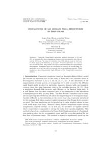 DISCRETE AND CONTINUOUS DYNAMICAL SYSTEMS–SERIES B Volume 6, Number 2, March 2006 Website: http://AIMsciences.org pp. 373–389