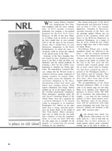 W  hile young Robert Goddard was antagonizing New England neighbors with his noisy contraptions i n I 9 1 5 , a n o t h e r v i s i o n a r y gentleman was penning a far-reaching proposal for the N e w Y o r k T i m e s