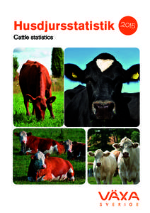 2 Husdjursstatistik2014015 Cattle statistics Innehåll