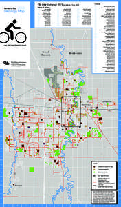 2013 Bikeways Map Points of interest  FM Metro Area