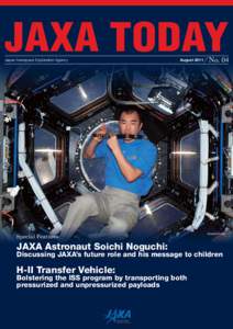Japan Aerospace Exploration Agency  August 2011 Special Features