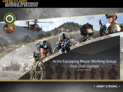 AMERICA’S ARMY: AMERICA’S ARMY: GLOBALLY RESPONSIVE