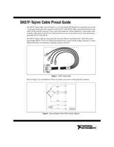 SH37F-Tajimi Cable Pinout Guide - National Instruments