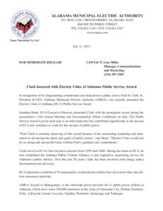 Clark honored with ECA Public Service Award (July 11, 2013)_Layout 1