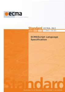 Final draft Standard ECMA-262 edition 5.1, MarchRev. 6)