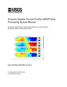 Acoustic Doppler Current Profiler (ADCP) Data Processing System Manual