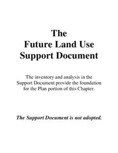Microsoft Word - Future Land Use Chapter.doc
