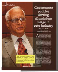 Face-to-Face  Government policies driving Aluminium