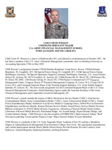 Year of birth missing / 13th Combat Sustainment Support Battalion / William Gainey / Military personnel / United States / Military