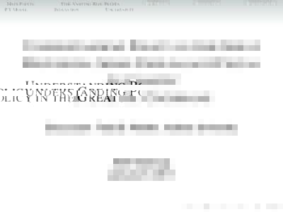Understanding Policy in the Great Recession: Some Unpleasant Fiscal Arithmetic  by John H. Cochrane