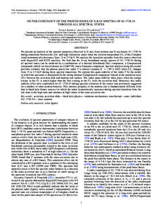 The Astrophysical Journal, 738:128 (20pp), 2011 September 10  Cdoi:637X