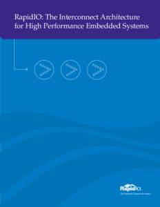 RapidIO: The Interconnect Architecture for High Performance Embedded Systems The Embedded System Interconnect  Table of Contents
