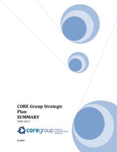 CORE Group Strategic Plan