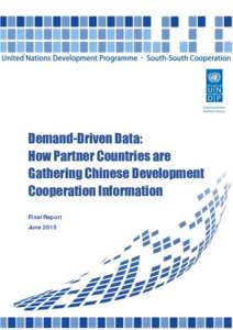 1  Demand-Driven Data: How Partner Countries are Gathering Chinese Development Cooperation Information