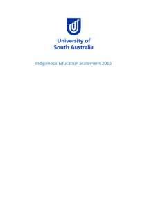    Indigenous Education Statement 2015     