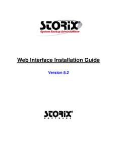 SBAdmin Web Interface Installation Guide