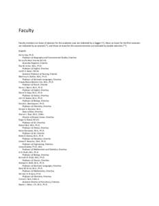Microsoft Word - Catalog 2014-15_pgs287-297_CHANGES_Faculty - Erin edit.docx