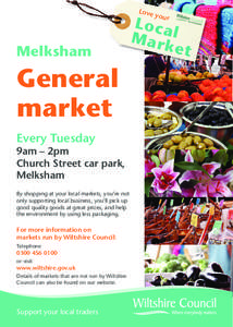 Love  Melksham General market